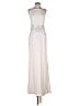 Assorted Brands 100% Polyester Ivory Cocktail Dress Size 8 - photo 1