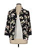 Candie's 100% Rayon Floral Black Blazer Size XL - photo 1