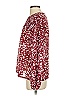 Maje 100% Polyester Burgundy Long Sleeve Blouse Size 2 - photo 5