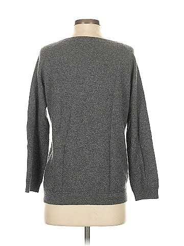 Hannah Rose Cashmere Pullover Sweater (view 2)