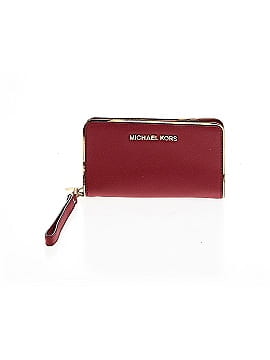 Michael Michael Kors Leather Wristlet