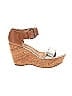 Donald J Pliner Tan Wedges Size 8 1/2 - photo 1