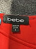 Bebe Solid Red Cocktail Dress Size S - photo 7