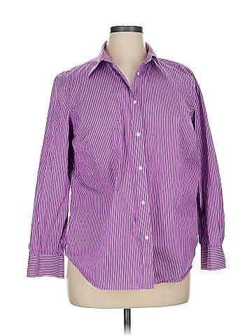 Lauren by Ralph Lauren Long Sleeve Button-Down Shirt (view 1)