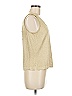 St. John Gold Sleeveless Top Size M - photo 4