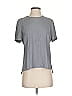 Lou & Grey Gray Short Sleeve T-Shirt Size S - photo 1