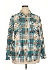 Natural Reflections Long Sleeve Button Down Shirt