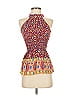 Haute Hippie 100% Rayon Red Sleeveless Blouse Size S - photo 1