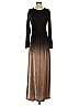 Zaful Brown Black Casual Dress Size M - photo 1