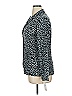Sharon Max Animal Print Blue Blazer Size XL - photo 4