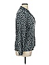 Sharon Max Animal Print Blue Blazer Size XL - photo 3