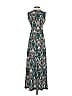 Veronica M. Paisley Teal Casual Dress Size XS - photo 2