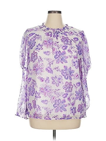 Ann Taylor LOFT 3/4 Sleeve Blouse (view 1)