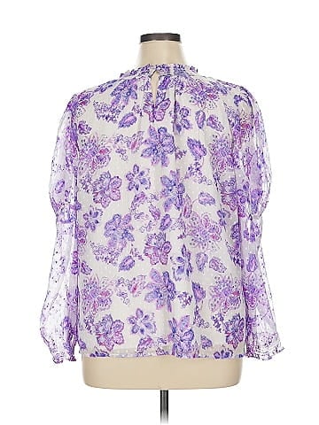 Ann Taylor LOFT 3/4 Sleeve Blouse (view 2)