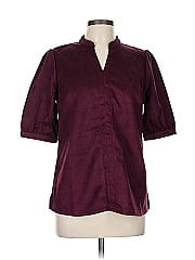 Belle By Kim Gravel Short Sleeve Blouse