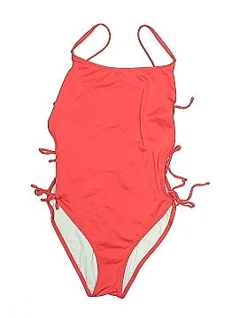 Solid & Striped One Piece Swimsuit