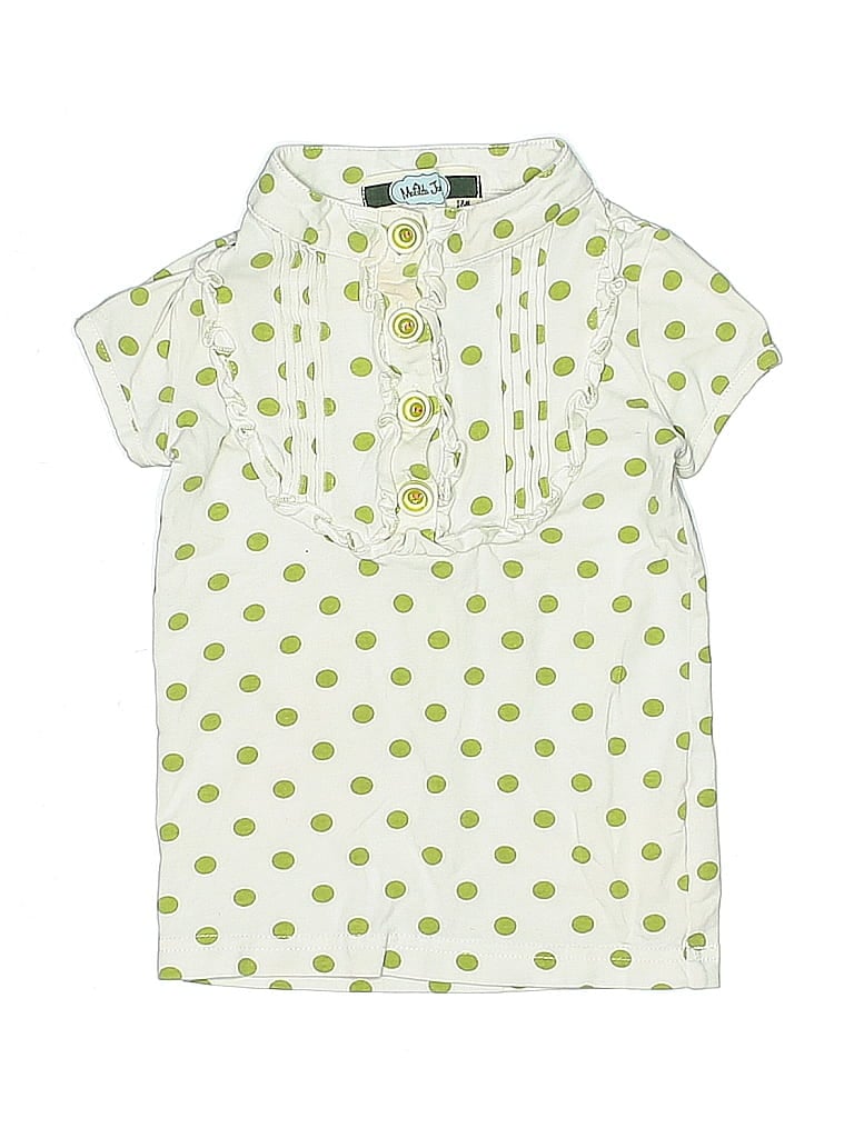 Matilda Jane Polka Dots Green Short Sleeve Top 12-18 MO / 18 MO - photo 1