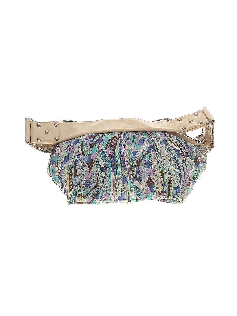 Assorted Brands Paisley Gold Blue Satchel One size - photo 1