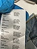 Maje Stars Blue Denim Shorts Size 34 waist - photo 4