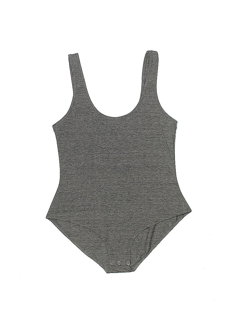 Pre-owned Chaser Bodysuit In Gray