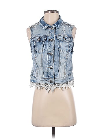BKE Denim Vest (view 1)