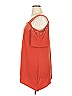JM Collection Solid Orange Sleeveless Top Size 1X - photo 5