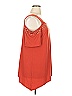JM Collection Solid Orange Sleeveless Top Size 1X - photo 4
