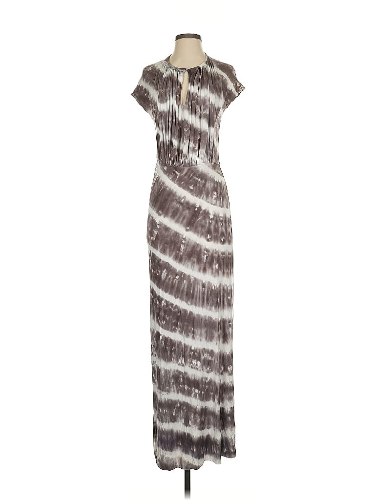 Young Fabulous & Broke Tie-dye Brown Casual Dress Size XS - photo 1