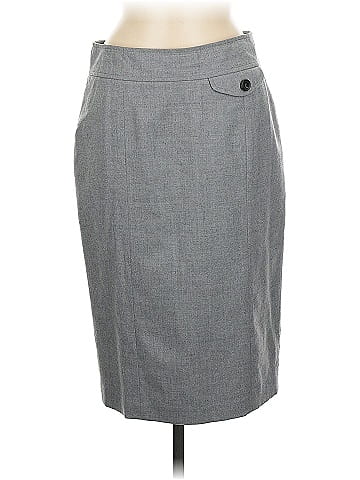 Pink Tartan Wool Skirt (view 1)
