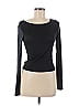 Commense Black Long Sleeve Top Size M - photo 1
