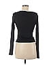 Commense Black Long Sleeve Top Size M - photo 2