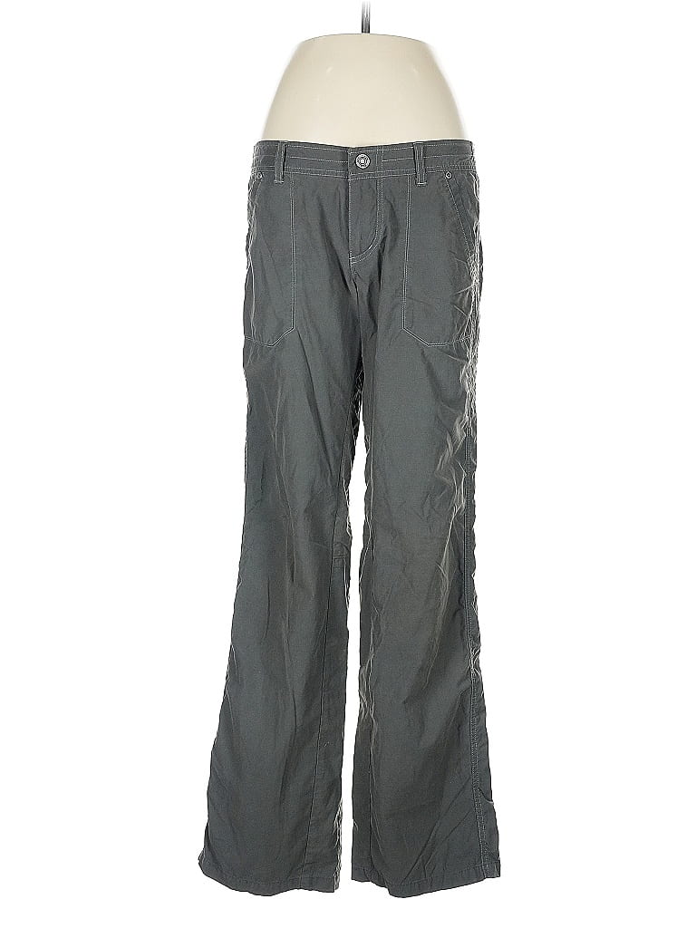 Kuhl Chevron-herringbone Gray Casual Pants Size 6 - photo 1