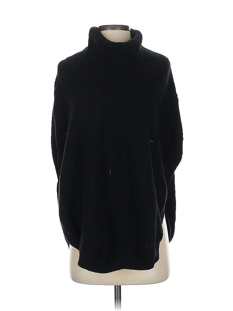 Pre-owned Sisters Turtleneck Sweater In Black
