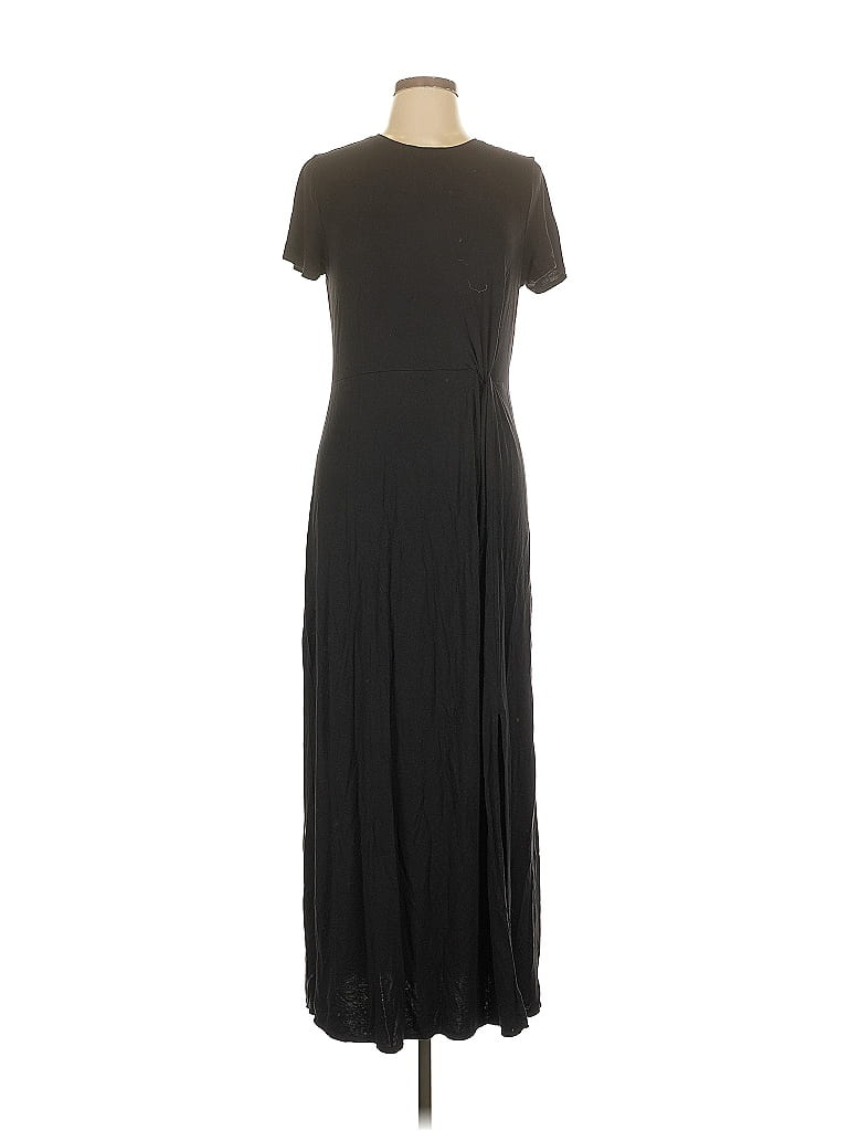 Ann Taylor LOFT Outlet Black Casual Dress Size L - photo 1