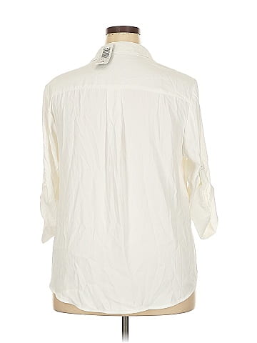 Torrid 3/4 Sleeve Blouse (view 2)