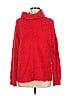 Catherine Malandrino Red Turtleneck Sweater Size M - photo 1