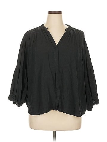Maeve by Anthropologie 3/4 Sleeve Blouse (view 1)