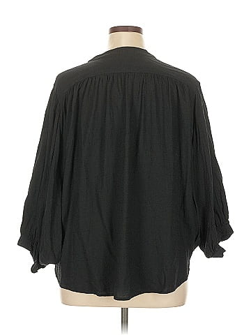 Maeve by Anthropologie 3/4 Sleeve Blouse (view 2)
