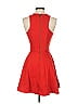 Bebe Solid Red Cocktail Dress Size S - photo 2