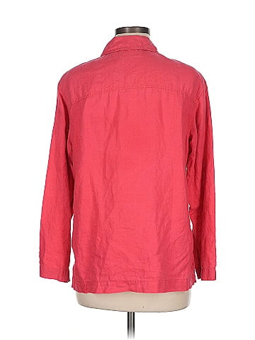 Kate Hill 3/4 Sleeve Button-Down Shirt (view 2)