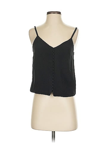 Madewell Sleeveless Silk Top (view 1)