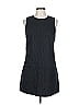 Armani Exchange Chevron-herringbone Black Casual Dress Size 10 - photo 1
