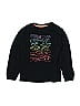 Cat & Jack Graphic Black Sweatshirt Size 4 - photo 1
