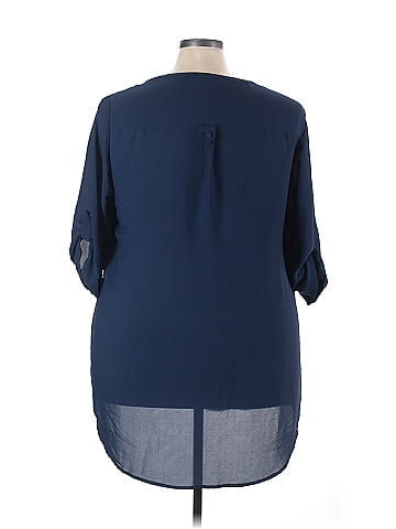 Torrid 3/4 Sleeve Blouse (view 2)
