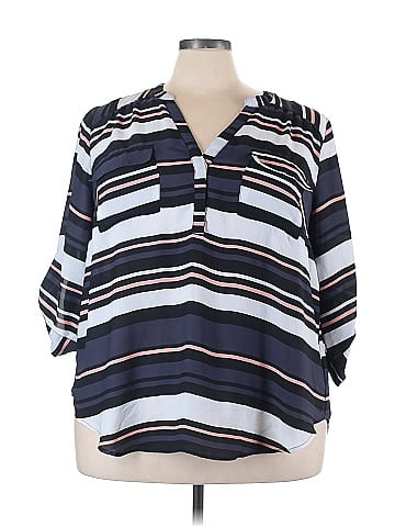 Torrid 3/4 Sleeve Blouse (view 1)