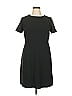 White Label The White Company Solid Black Casual Dress Size 16 - photo 1