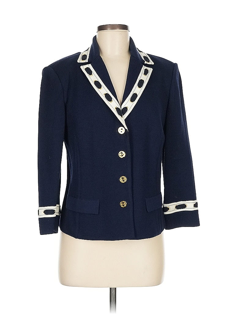 St. John Collection Blue Blazer Size 8 - photo 1