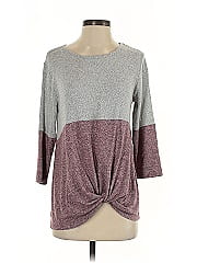 Pink Clover 3/4 Sleeve Top