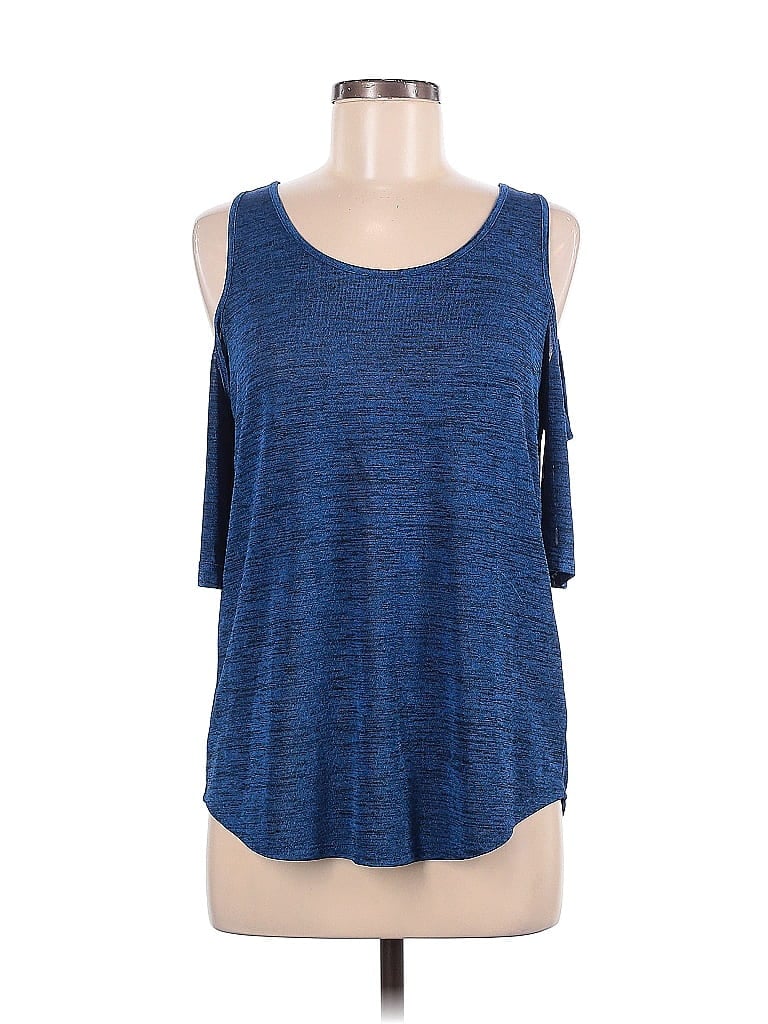 Jennifer Lopez Blue Sleeveless T-Shirt Size M - photo 1
