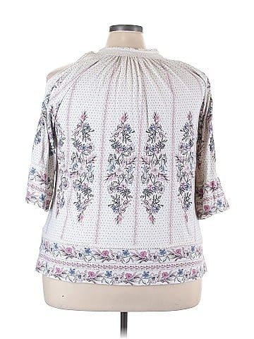 Style&Co 3/4 Sleeve Blouse (view 2)